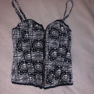 Skull Corset